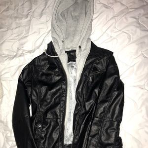Macy’s leather jacket